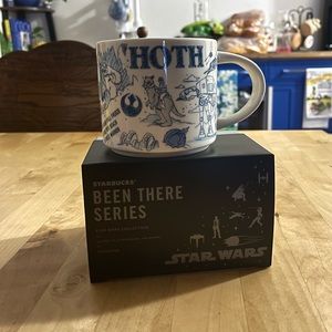 New never used “Hoth” Star Wars Starbucks mug. W/ box